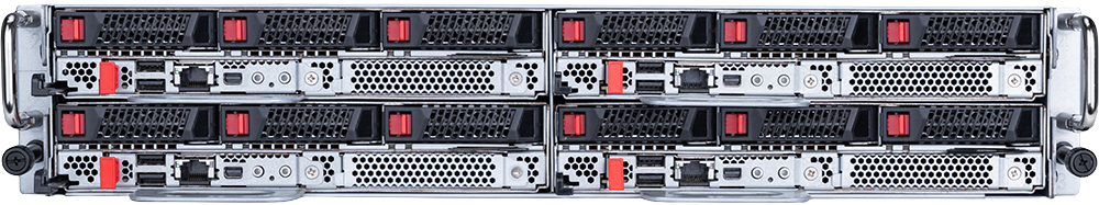 MSI 2U 4-Node AMD 9005 EPYC Server Barebone (CD270-S4051-X4) - 3