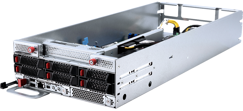 MSI 2U 2-Node Intel® Xeon® 6500/6700 Server Barebone (CD270-S3061-X2) - 2
