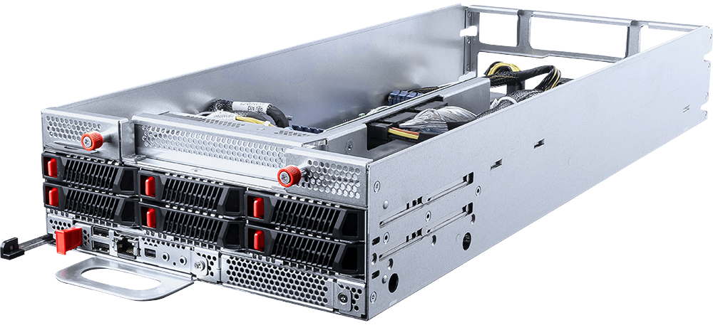 MSI 2U 2-Node Intel® Xeon® 6900 Barebone Server (CD270-S3071-X2) - 2