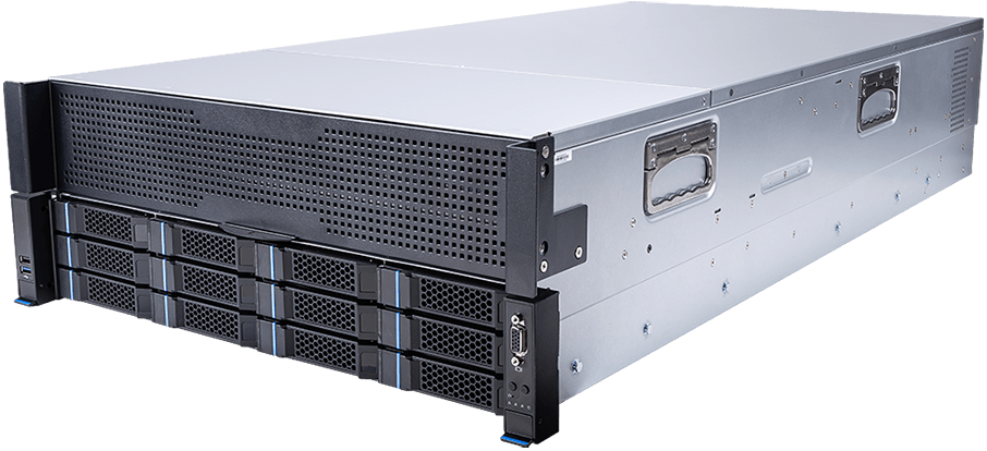 MSI 4U Dual Intel Xeon 4th/5th Gen 8-GPU Server Barebone (G4201RAS8U4-P5-Ti) - 3