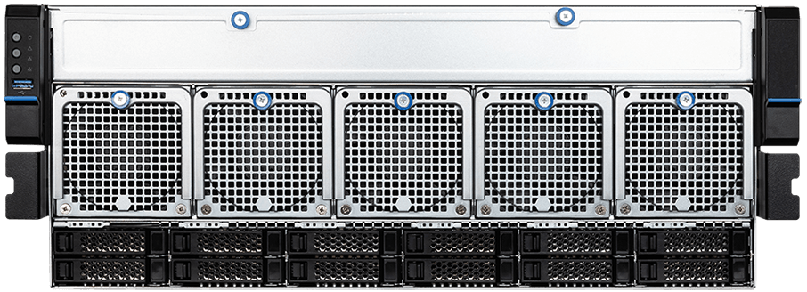 MSI 4U Single AMD EPYC 9005 4-GPU Server Barebone Liquid Cooled (G4101-03) - 4