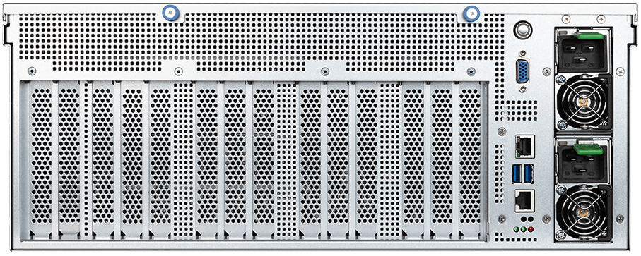 MSI 4U Single AMD EPYC 9005 4-GPU Server Barebone Liquid Cooled (G4101-03) - 5
