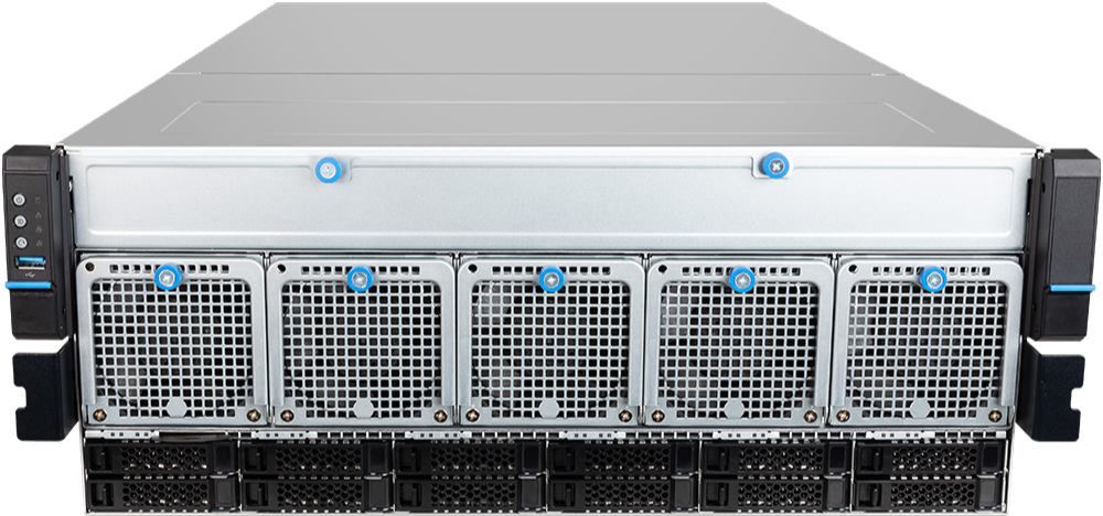 MSI 4U Single AMD EPYC 9005 4-GPU Server Barebone Air Cooled (G4101-05)