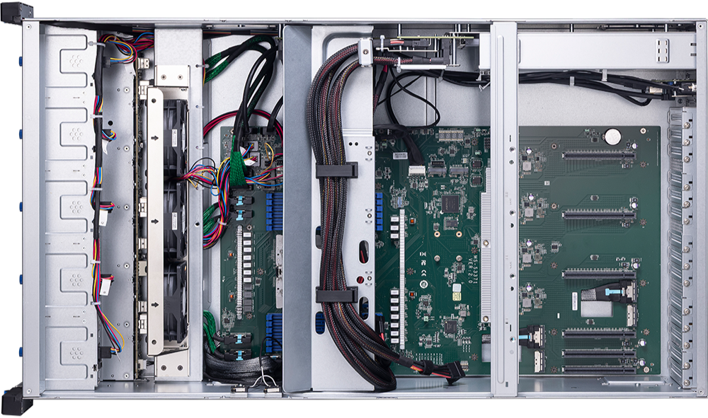 MSI 4U Single AMD EPYC 9005 4-GPU Server Barebone Air Cooled (G4101-05) - 5