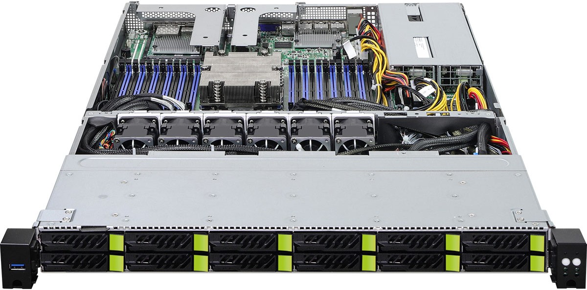 ASRock Rack 1U12E-GENOA/2L2T - 2