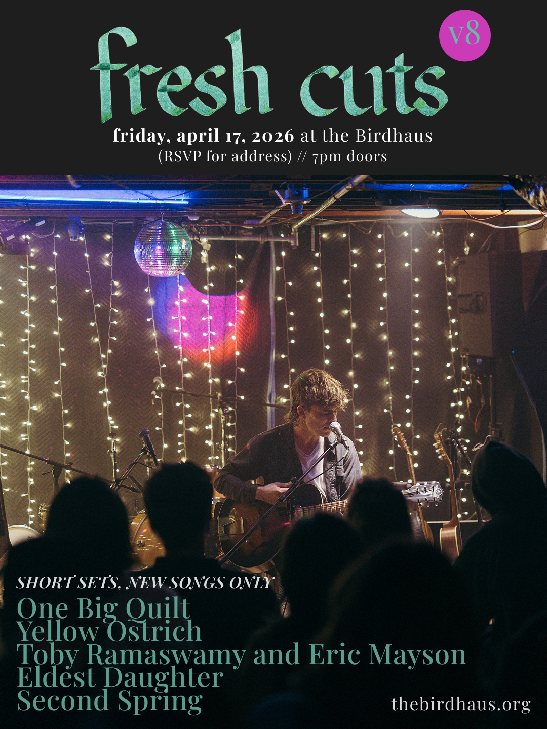 FRESH CUTS V8 flyer