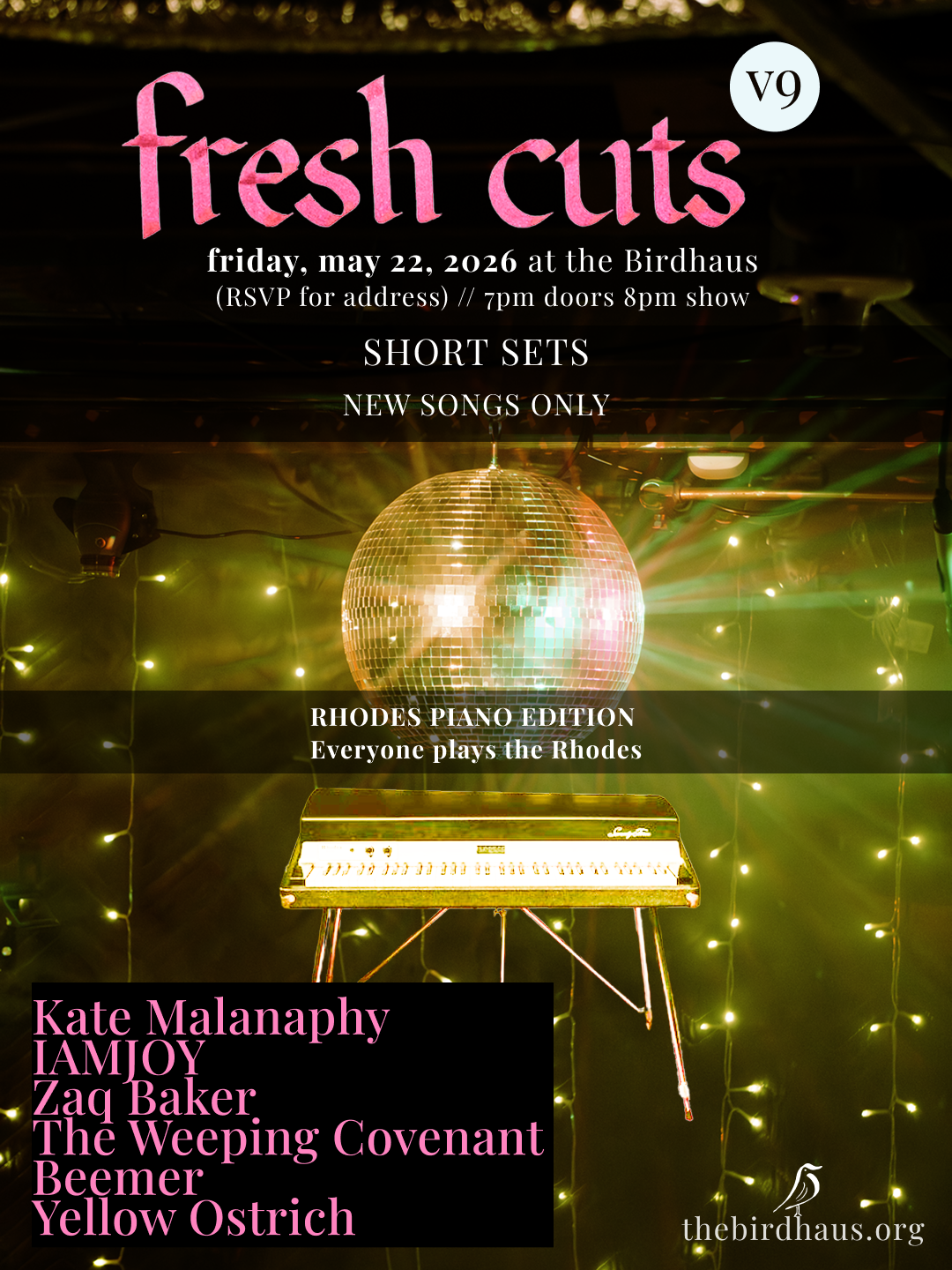 FRESH CUTS V9 flyer