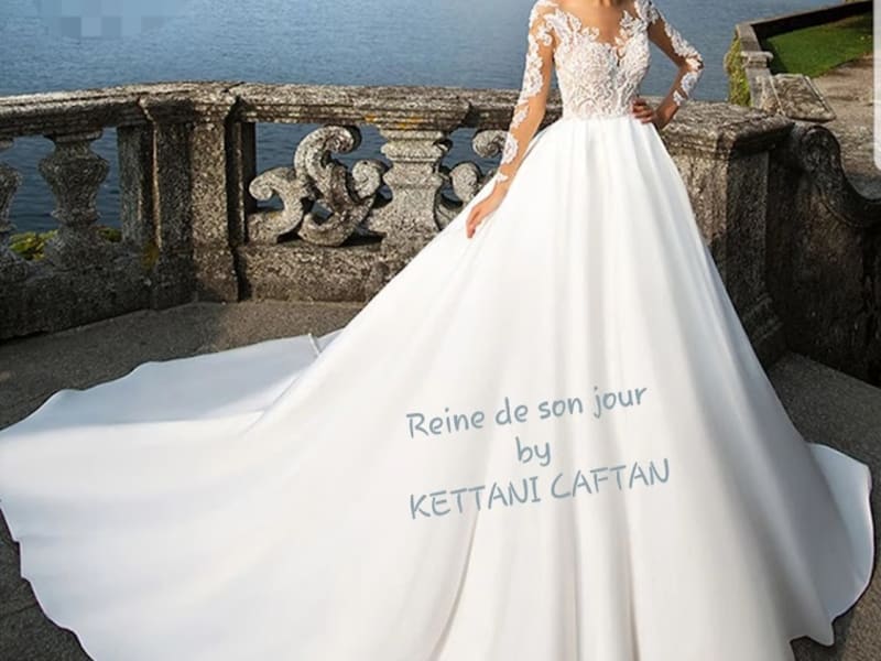 REINE DE SON JOUR . Location robe mariée photo 3