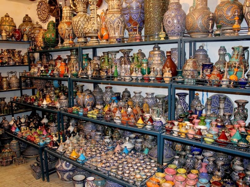 Souk henné et de poterie photo 4
