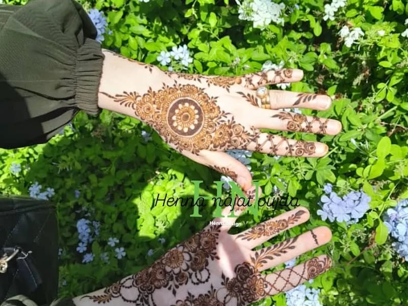 نقش حناء وجدة نجاة Henna Najat oujda photo 2