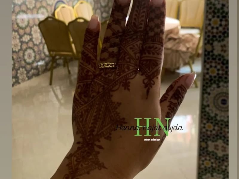 نقش حناء وجدة نجاة Henna Najat oujda photo 4