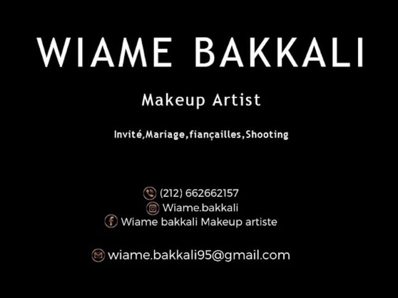 Wiame bakkali makeup artist photo 4