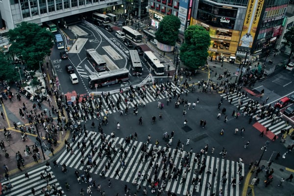 Shibuya Crossing (Shibuya Scramble)