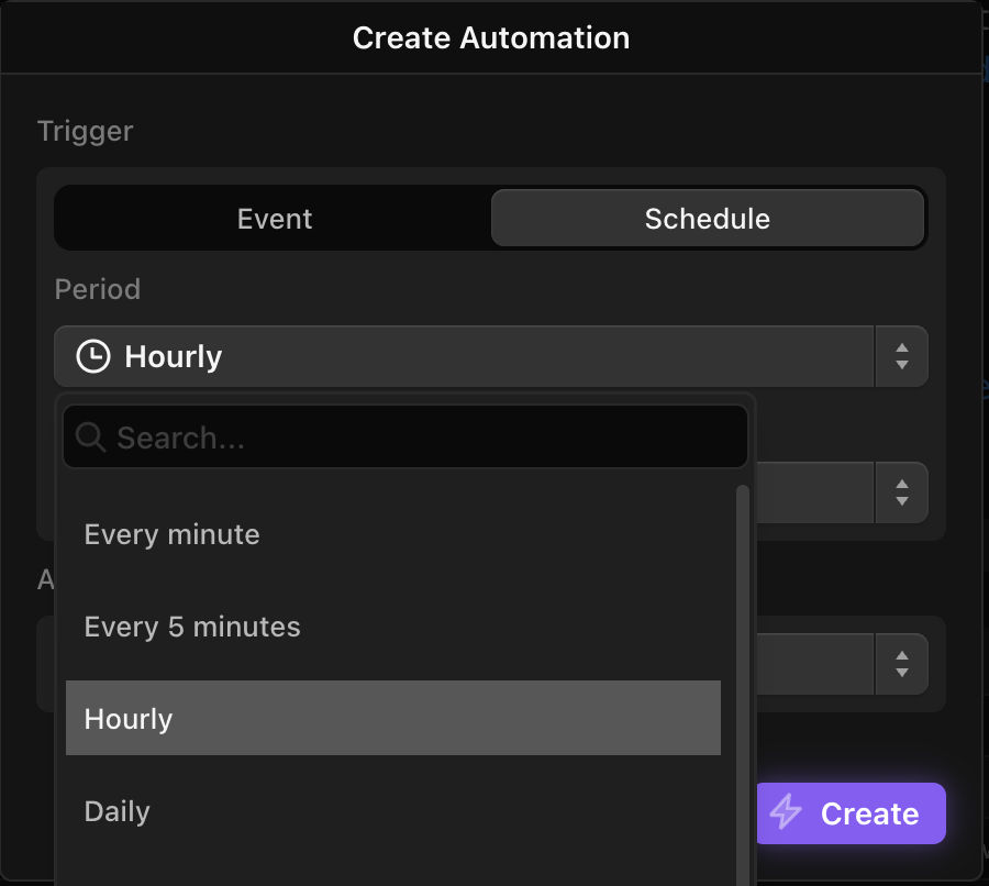 Add Automation