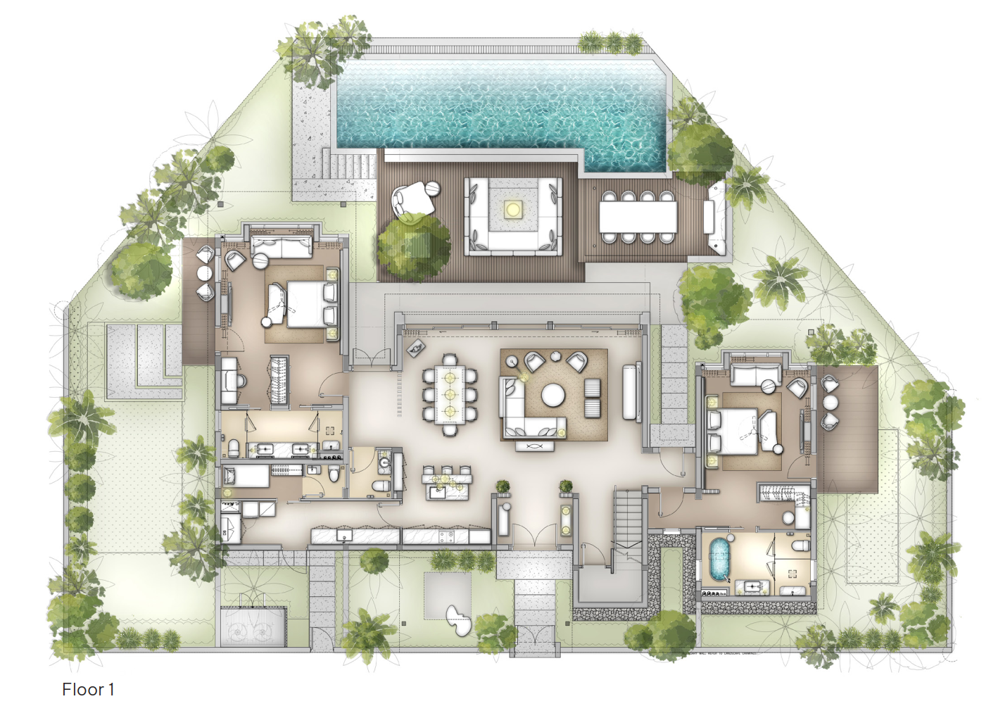 Biệt thự Horizon Villa Arbora Đà Nẵng - 2 căn lớn nhất dự án, infinity pool