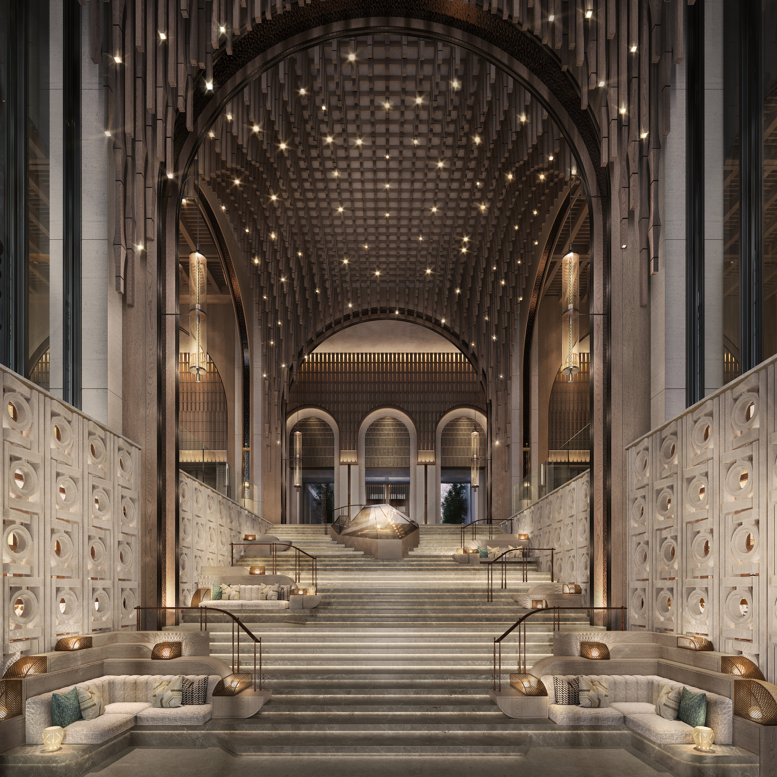 Lobby & Tiện Ích Arbora The Residences