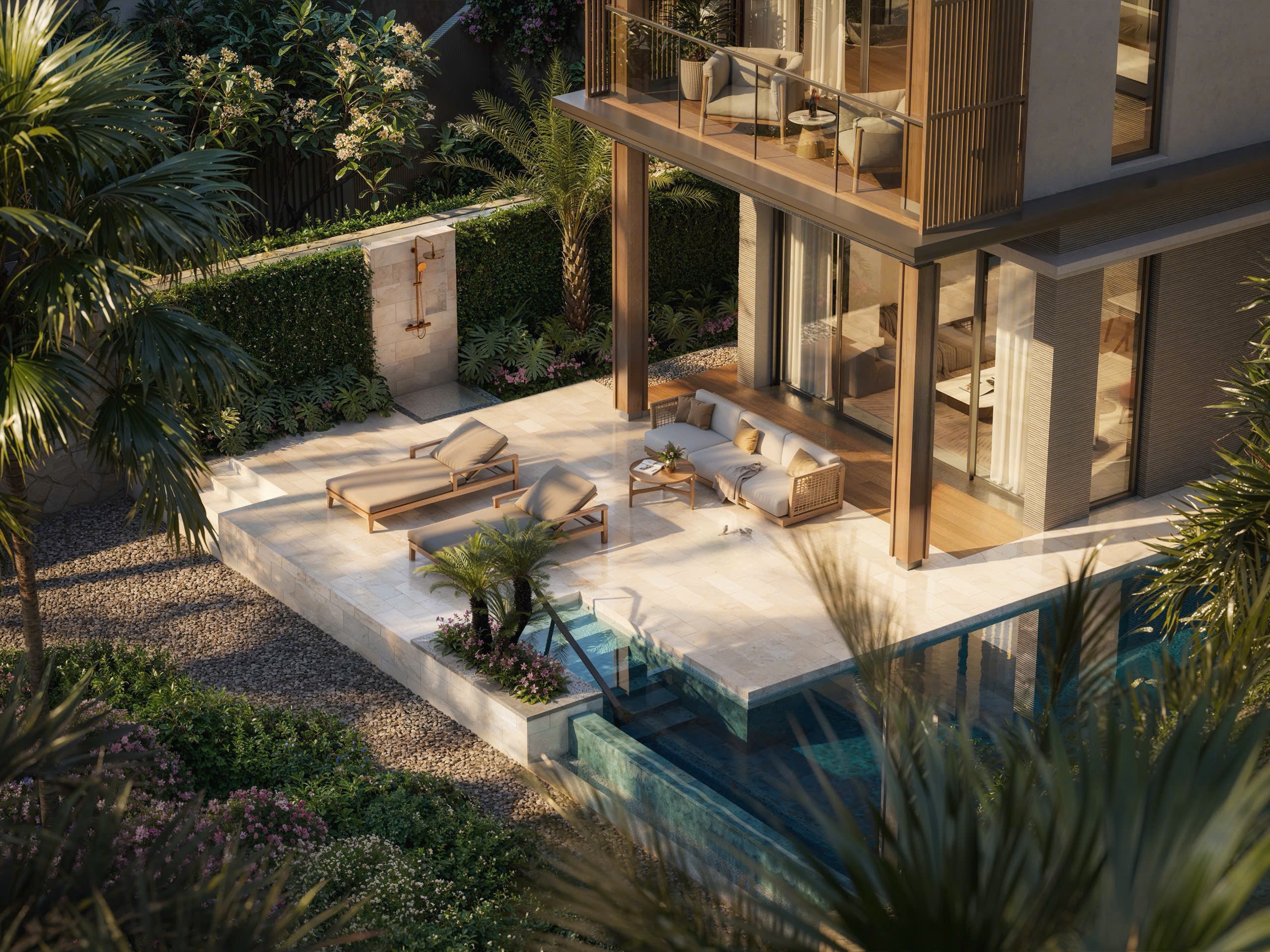 Biệt thự Canvas Villa Arbora Đà Nẵng - 3 phòng ngủ, hồ bơi riêng, view biển