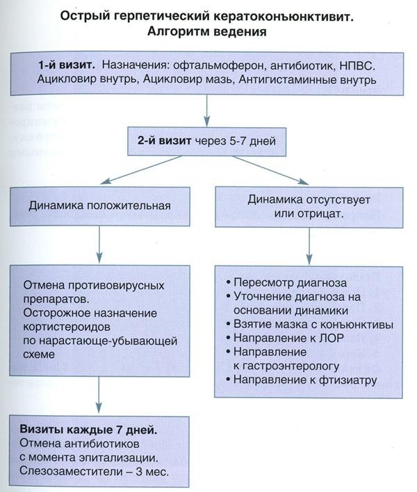 Лечения конъюнктивита у детей схема лечения