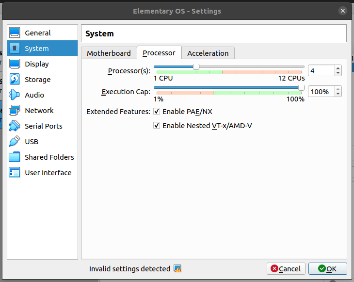 system extended features