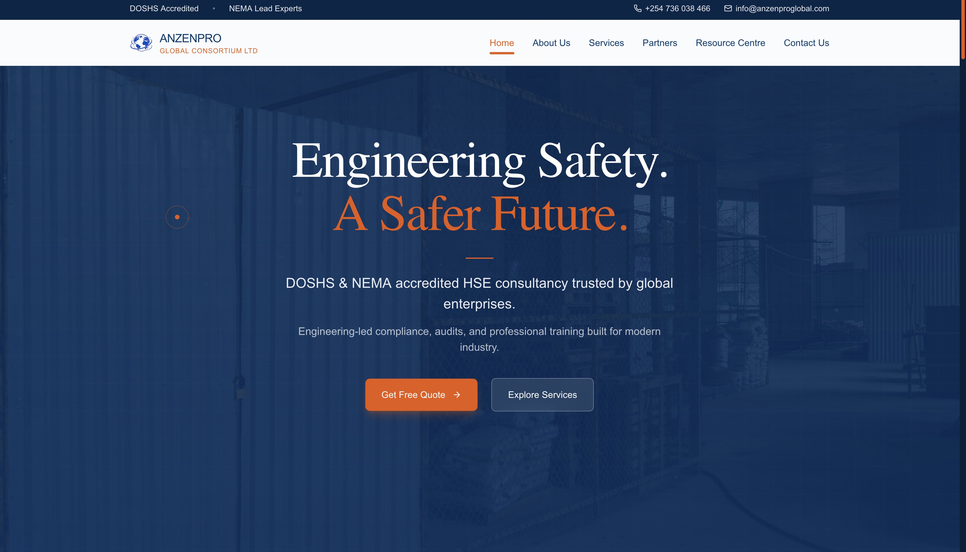 Anzen Pro Global — AI Analytics Platform