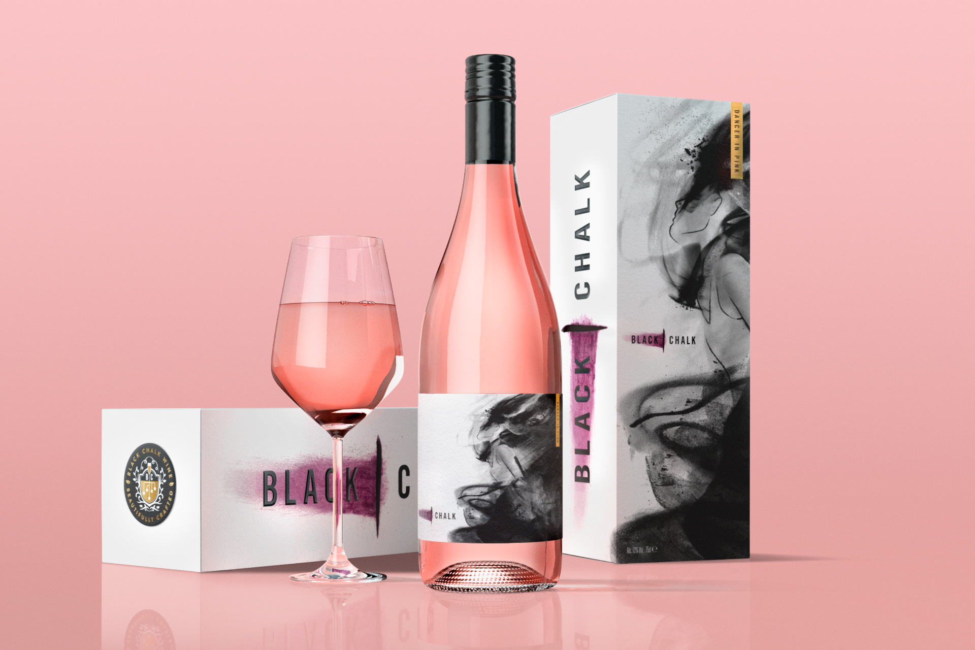 Black Chalk Still Wine Packaging Redesign by Chase Design Group - World  Brand Design Society