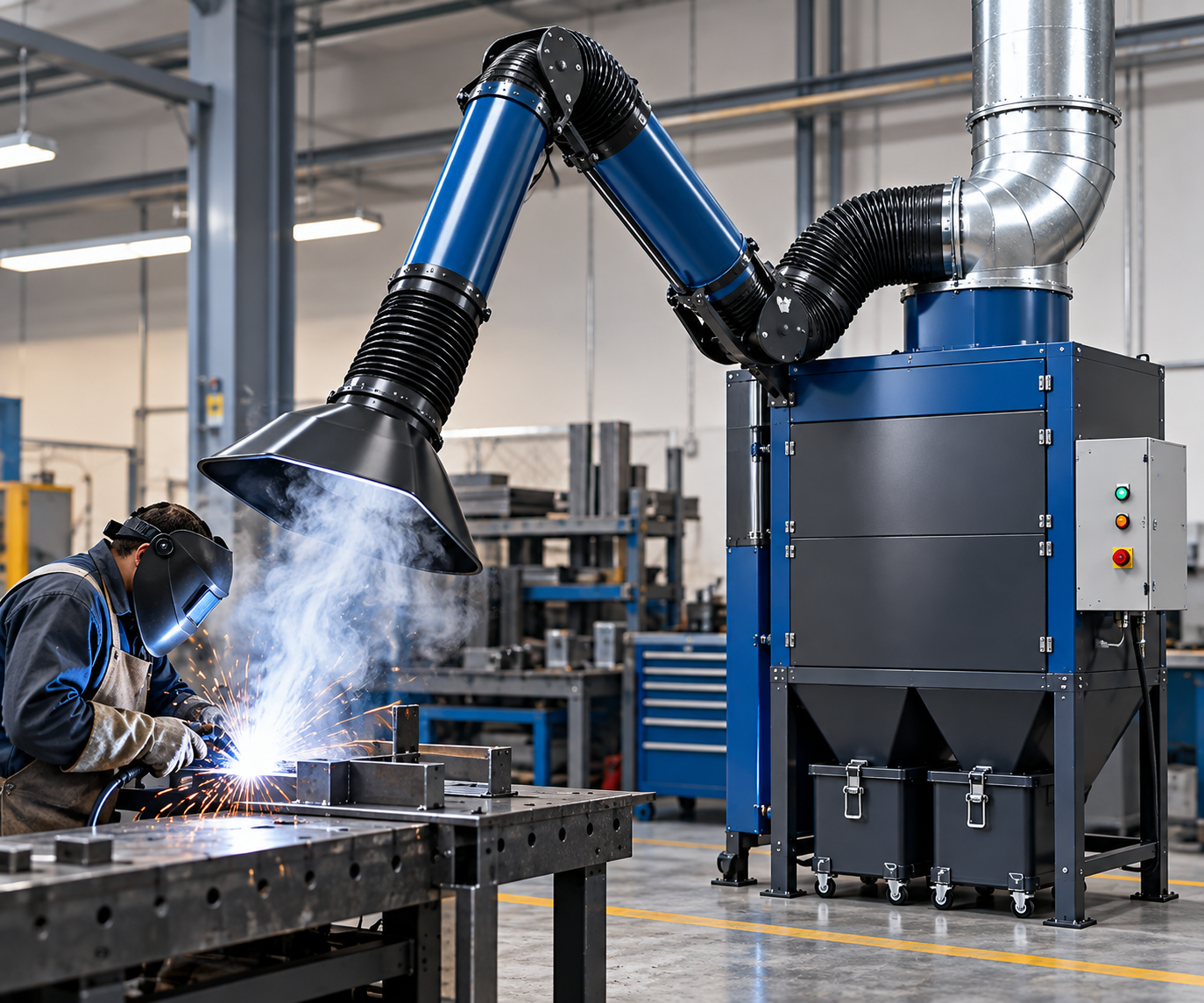 Metal Processing Wet Scrubber Installation