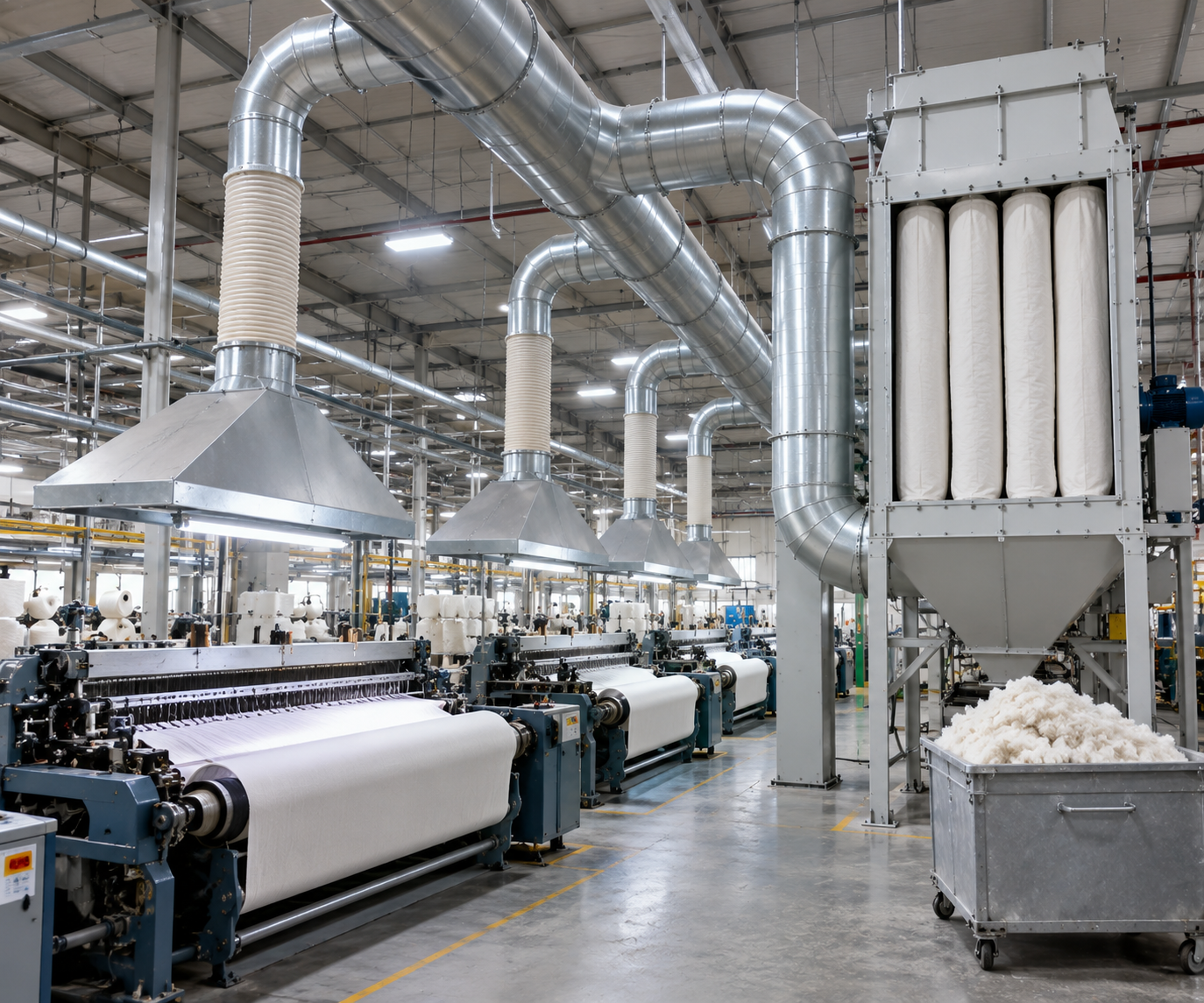 Textile Industry Wet Scrubber Installation