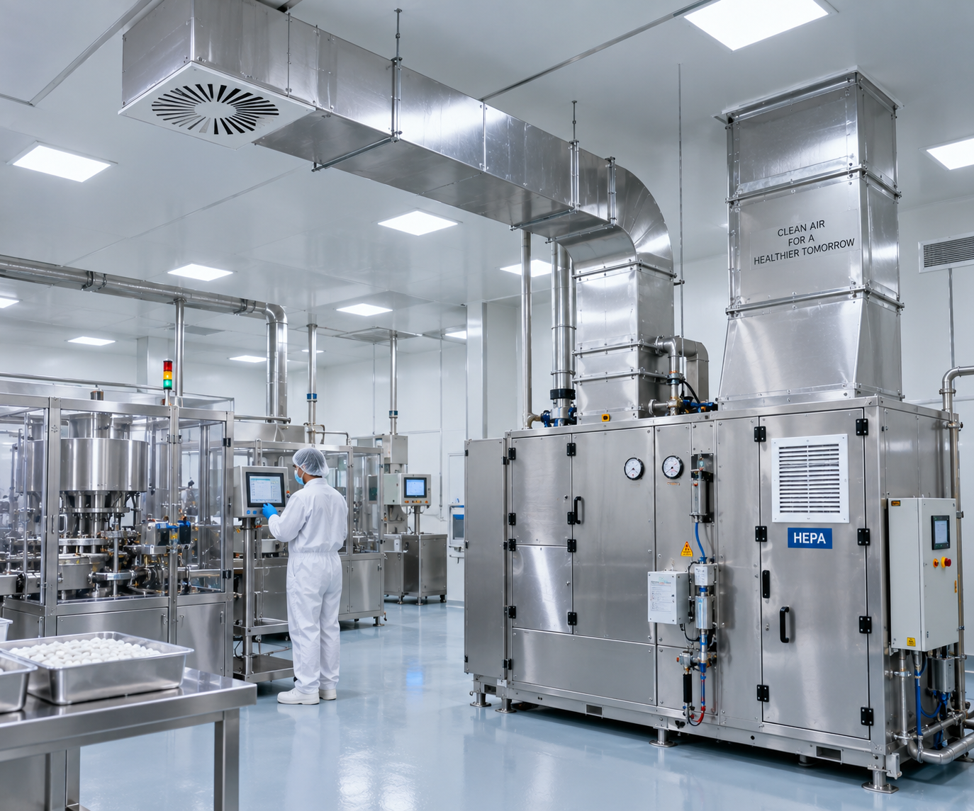 Pharmaceuticals Wet Scrubber Installation