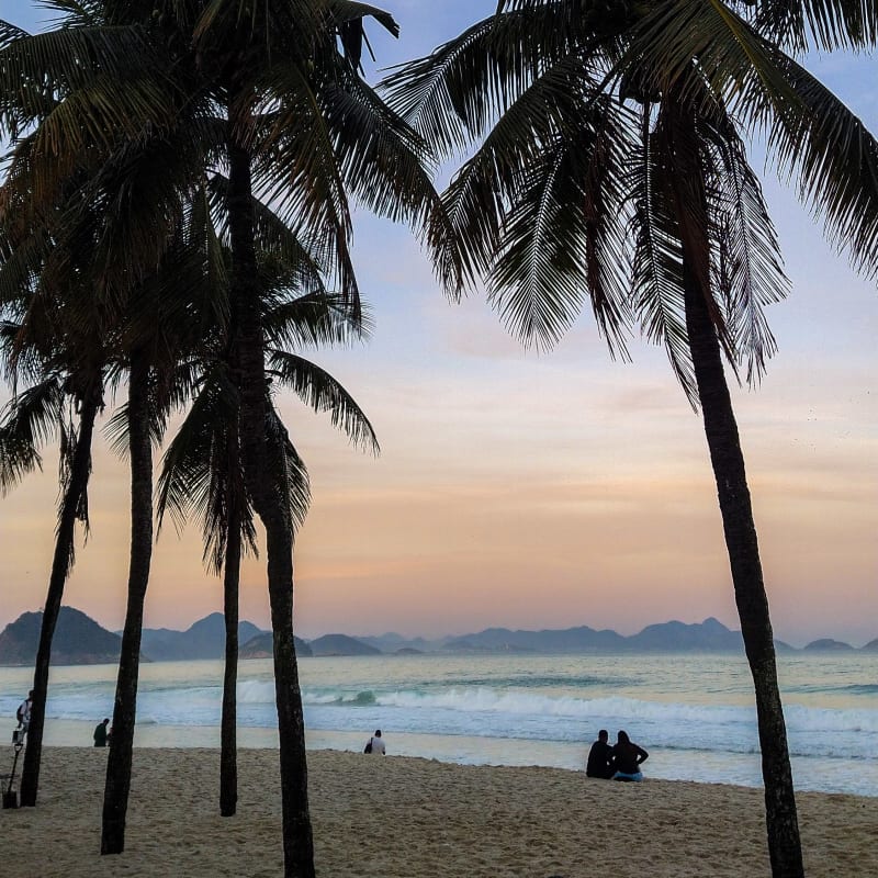 praia de copacabana, rio de janeiro