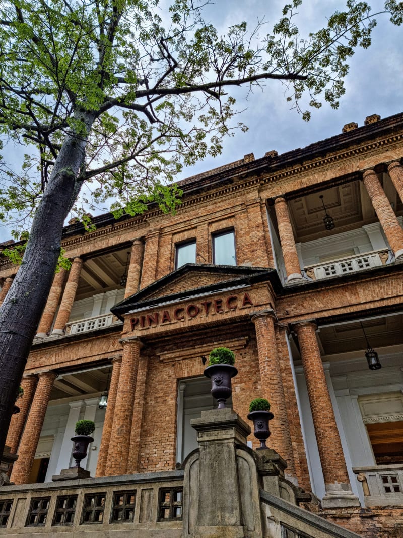 Pinacoteca art museum interior