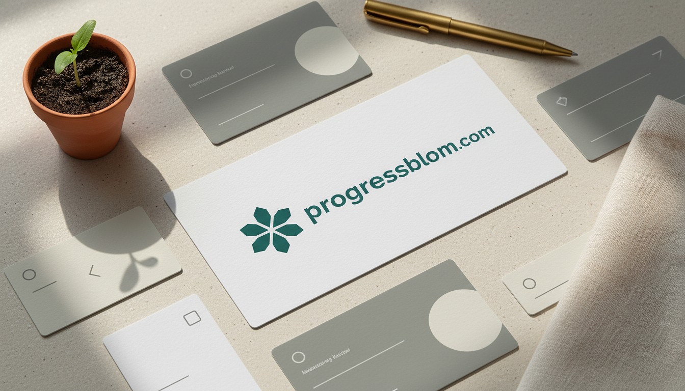 progressbloom.com brand mockup