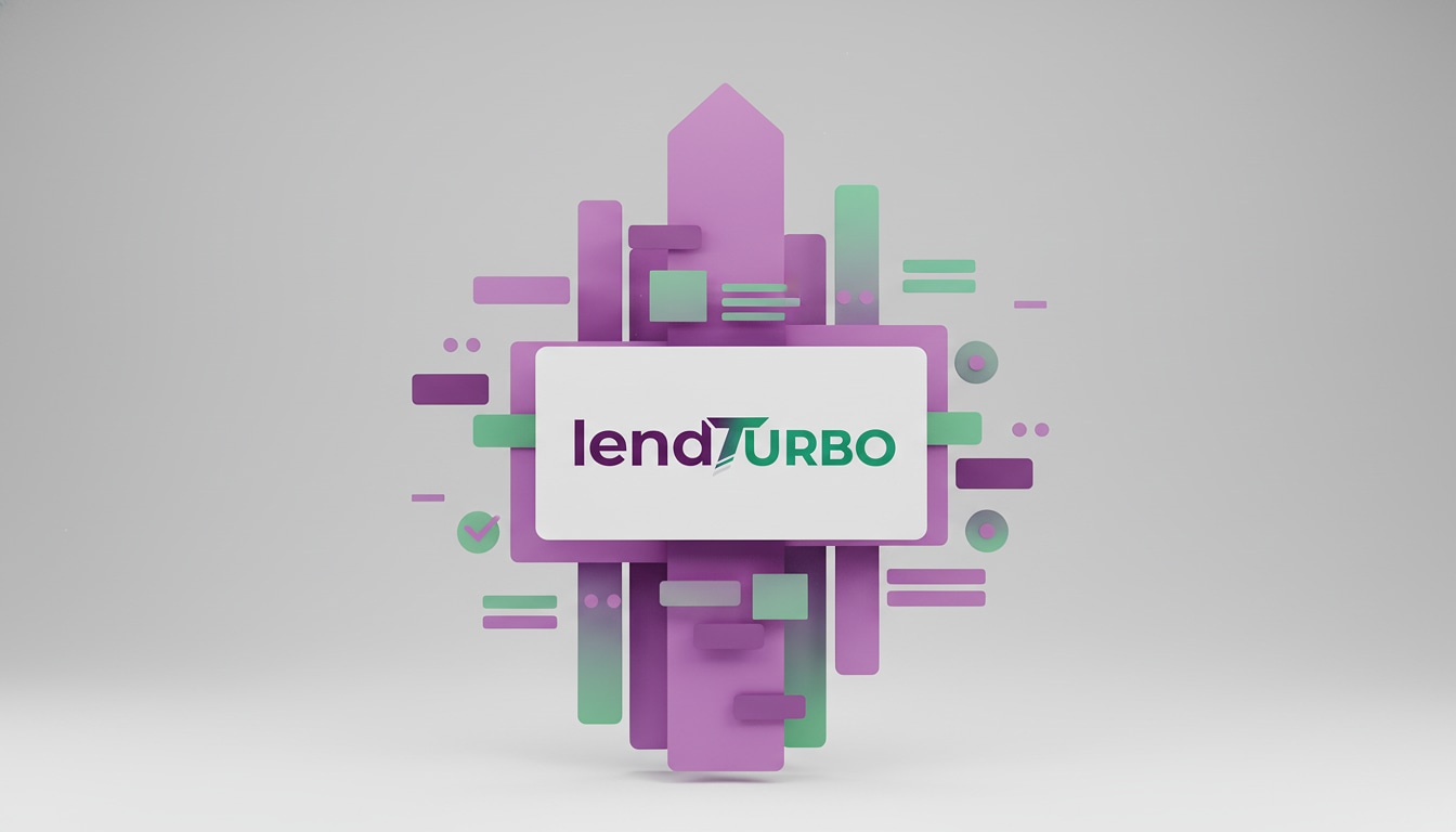 LendTurbo.com brand mockup