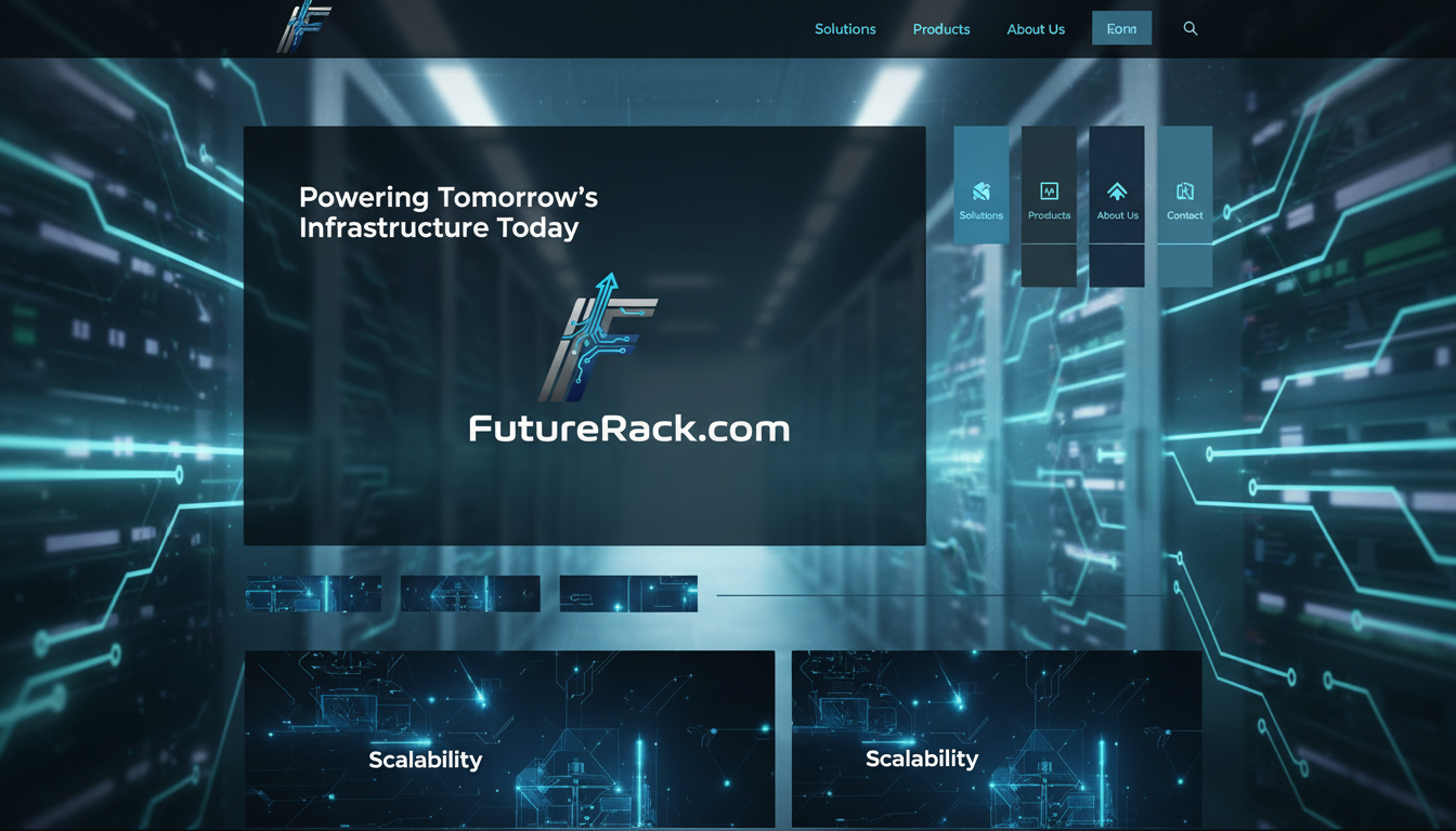 futurerack.com brand mockup