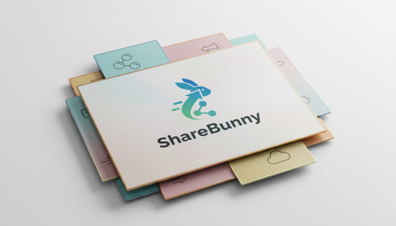 sharebunny.com brand mockup