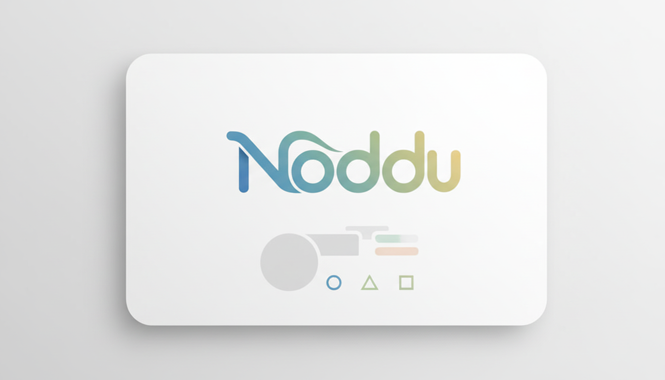 noddu.com brand mockup