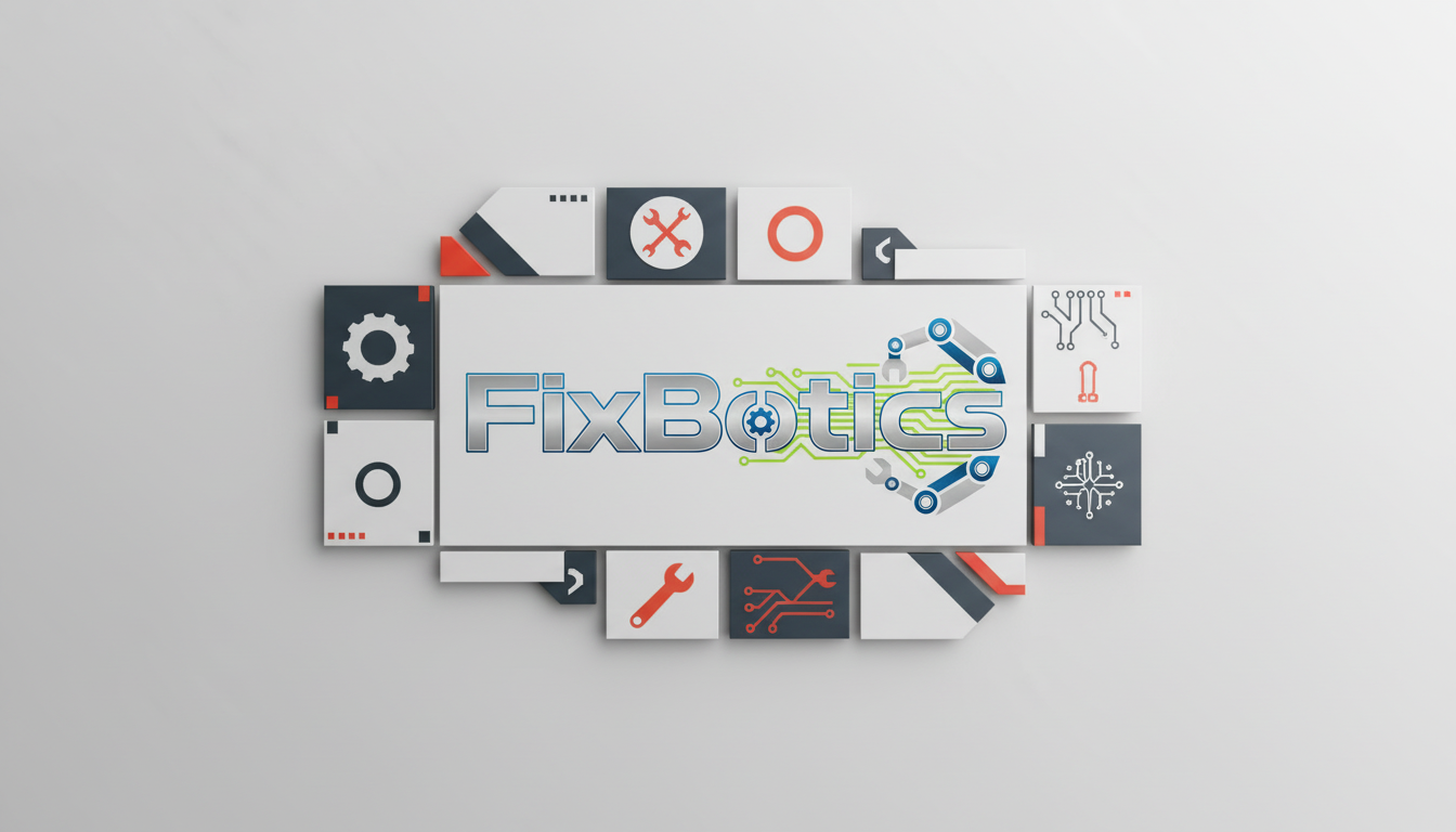 fixbotics.com brand mockup