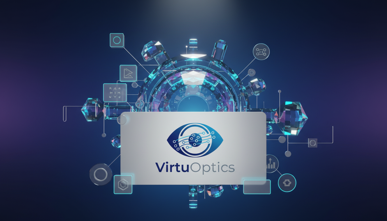 virtuoptics.com brand mockup