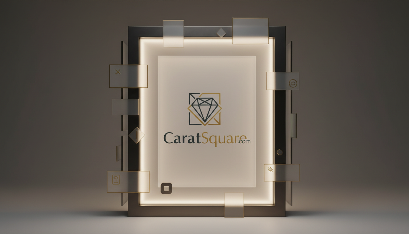 caratsquare.com brand mockup