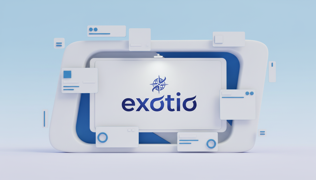 exotio.com brand mockup