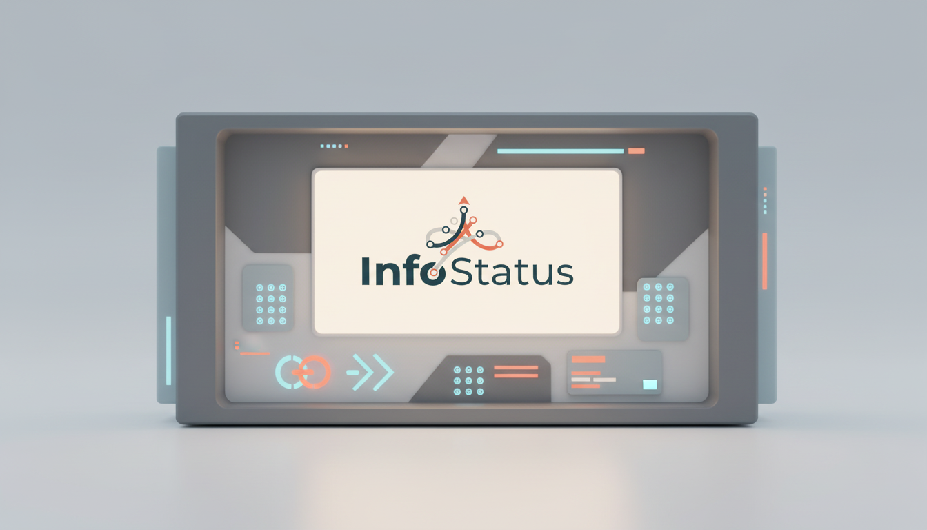 infostatus.com brand mockup