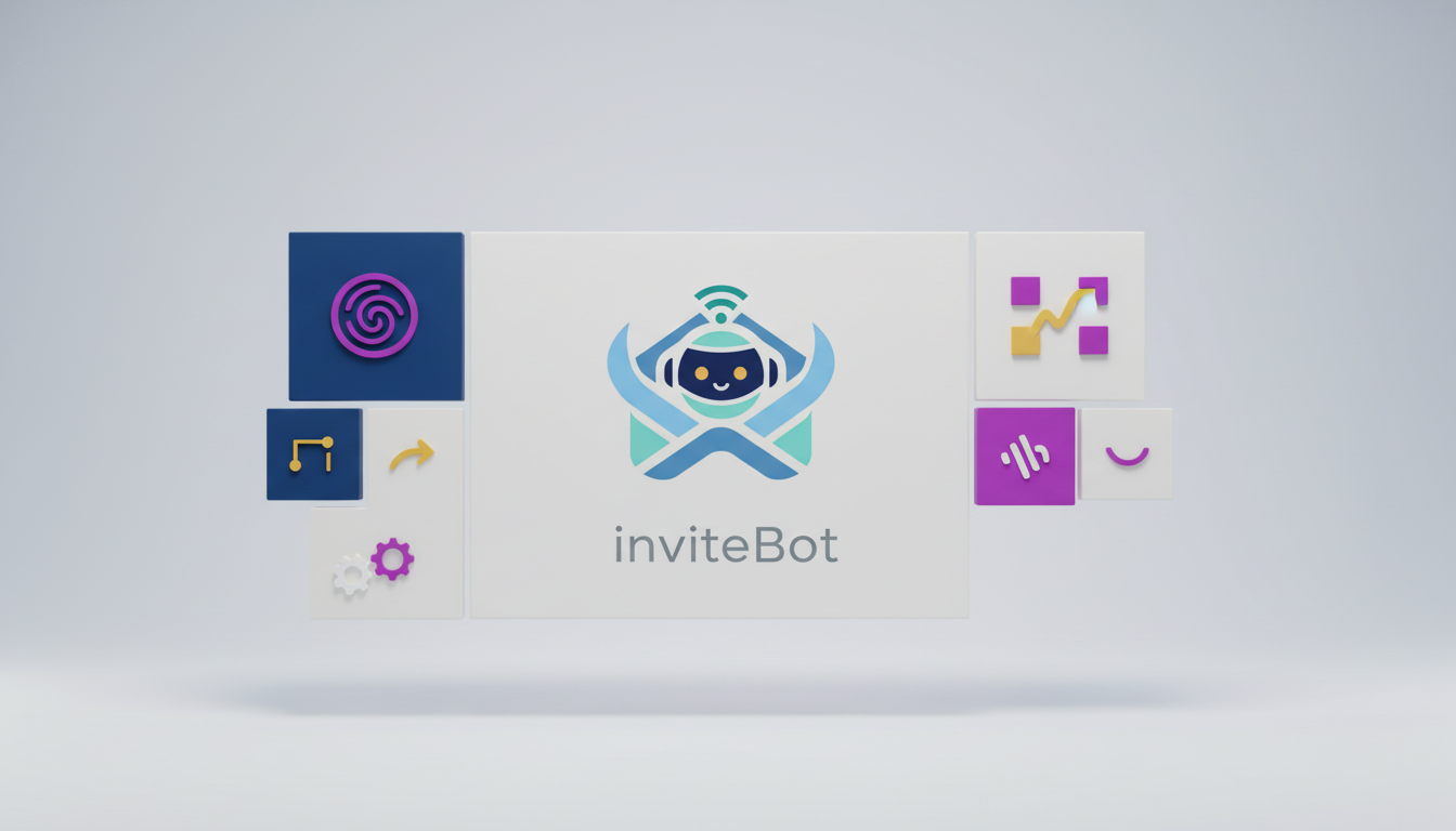 invitebot.com brand mockup