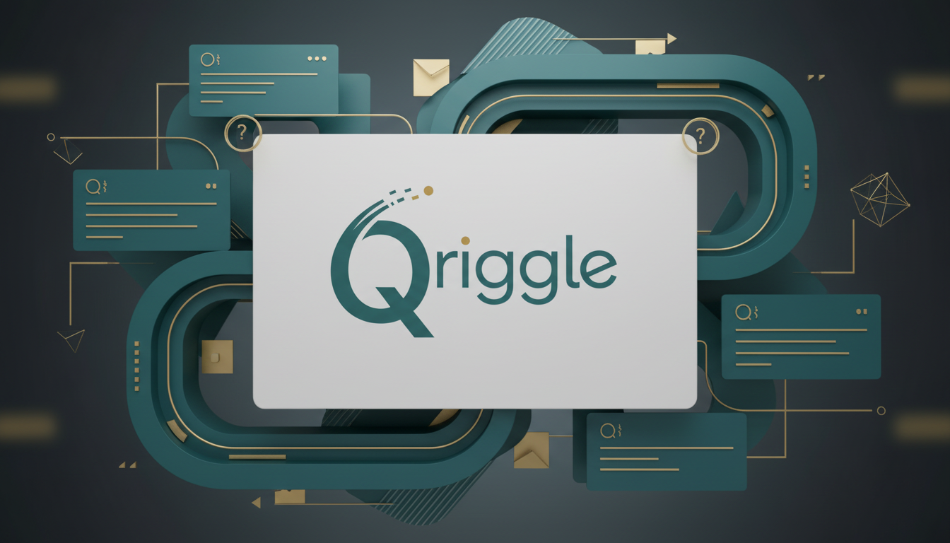 qriggle.com brand mockup