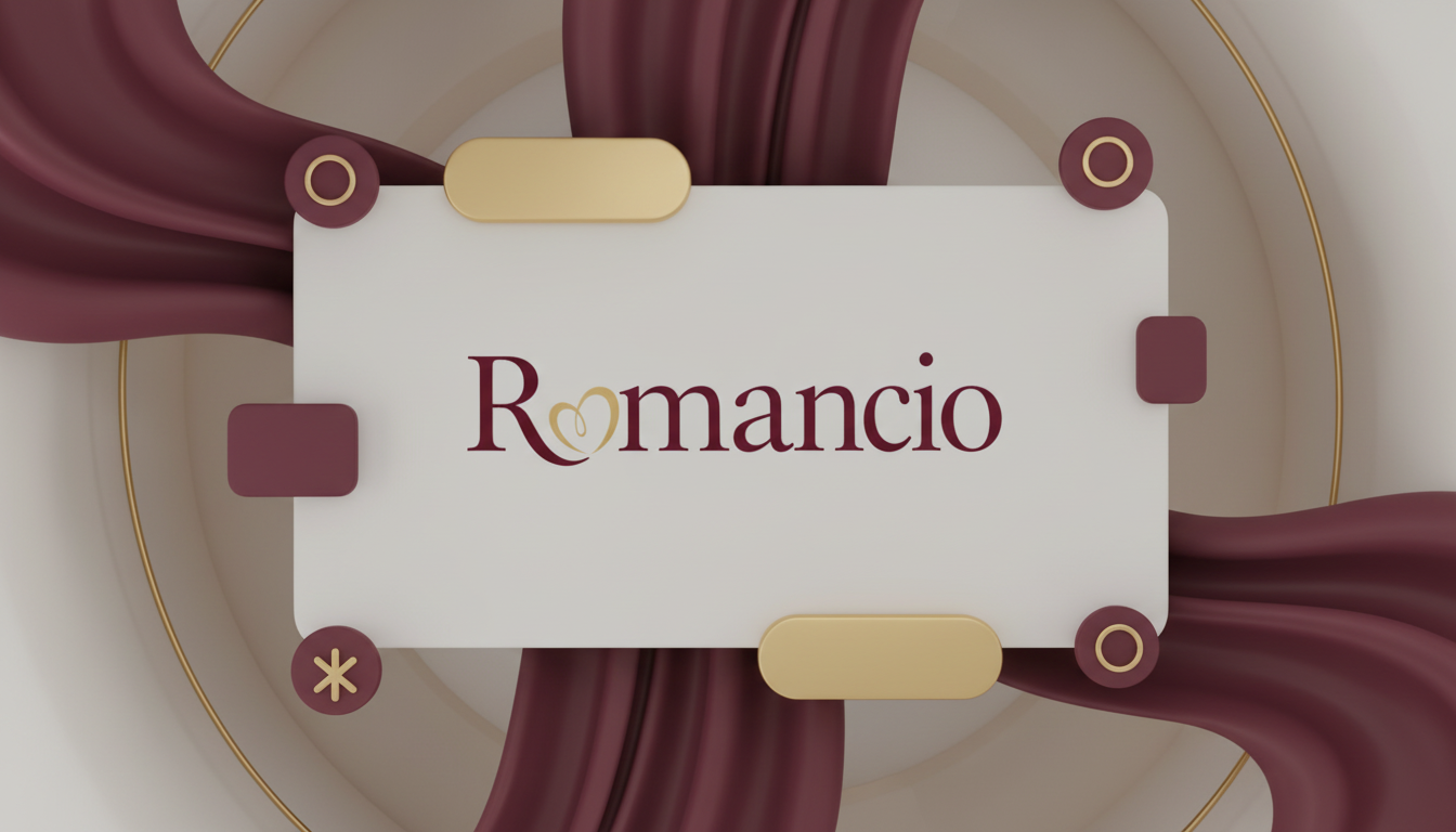 romancio.com brand mockup