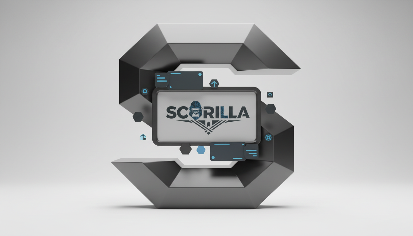 scorilla.com brand mockup