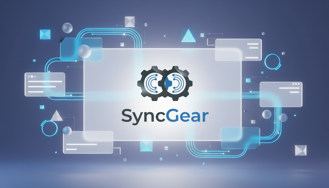 syncgear.com brand mockup