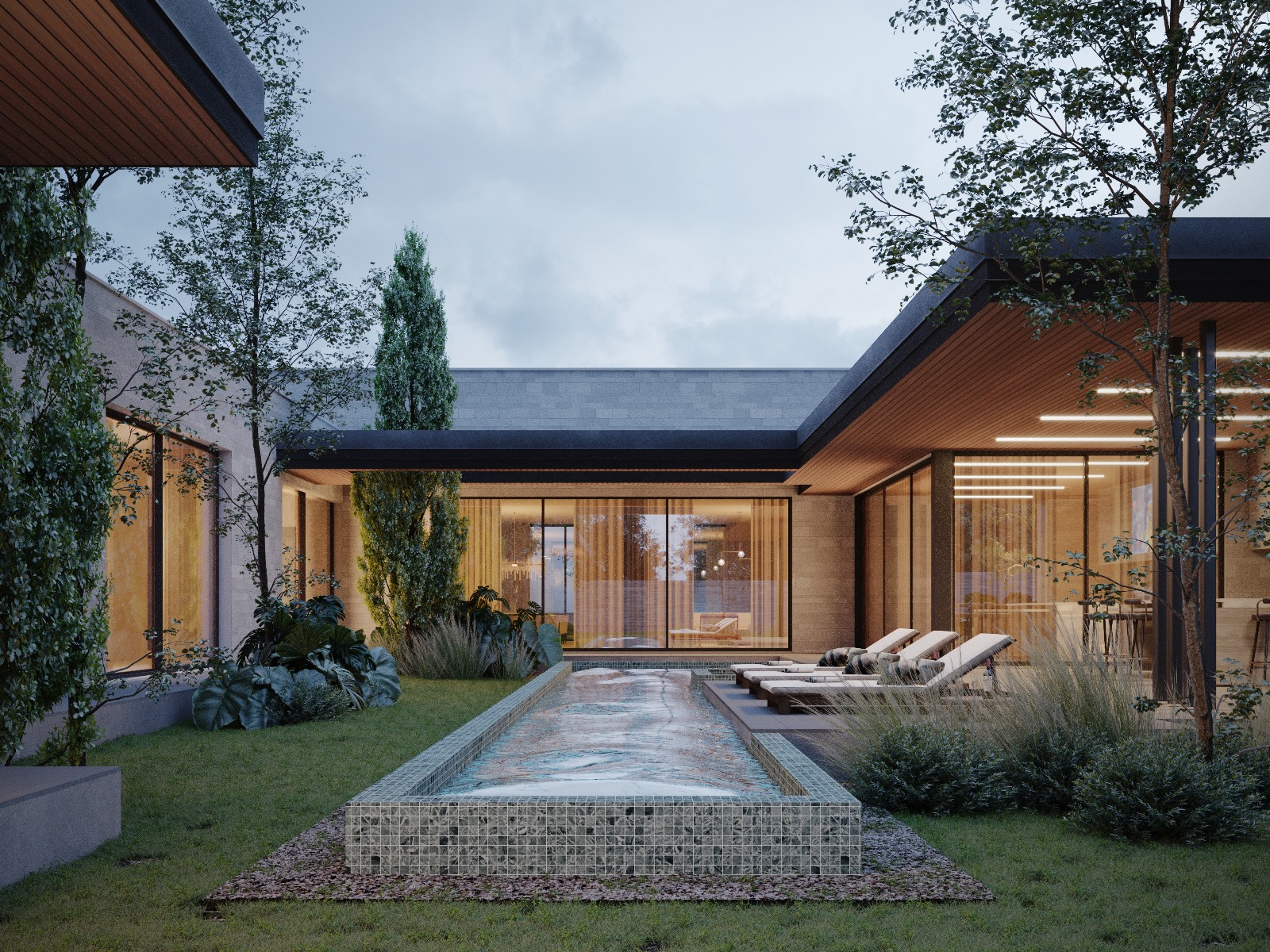 Illustration of engineering concepts and structures