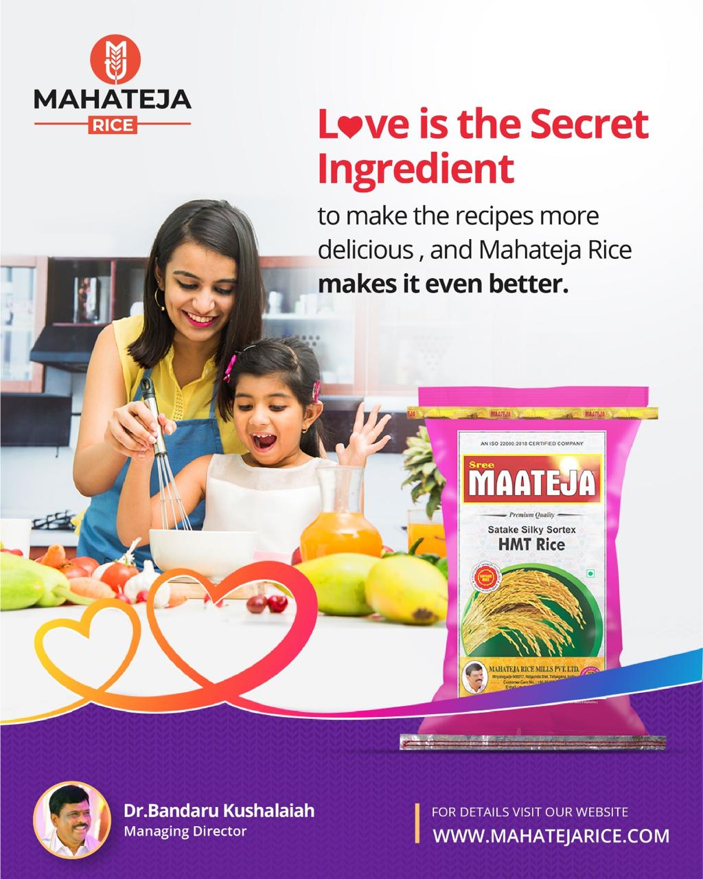 Mahateja Rice Family Brand
