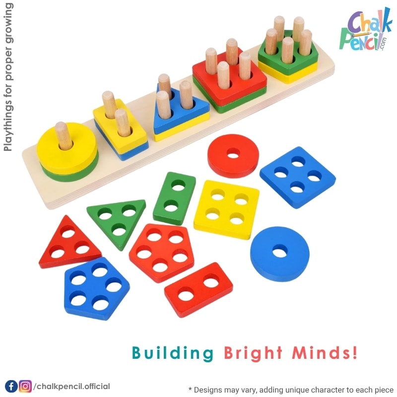 Geometric Board Blocks - Image 1