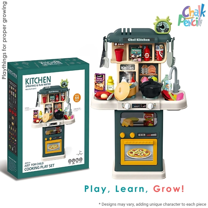 Chef Kitchen Play Set 64 pieces - Image 1