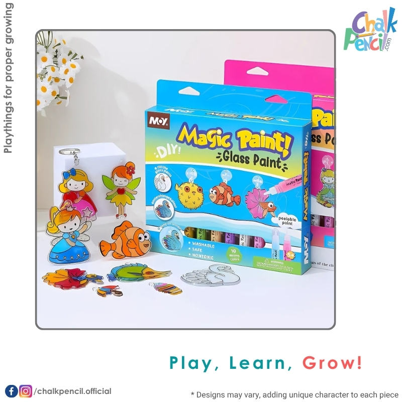 DIY Magic Glass Paint